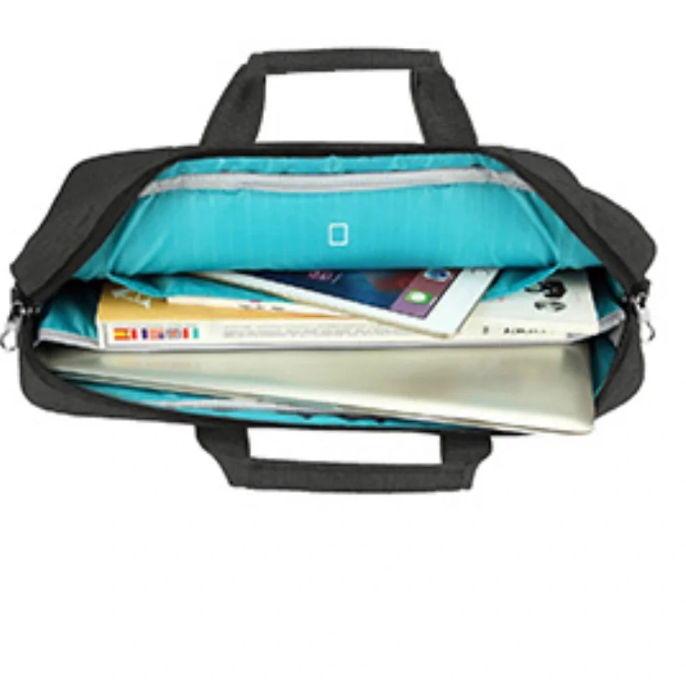 KROSER NWOT 15.6” Laptop Briefcase Water Repellant Work Bag w/ STRAP.